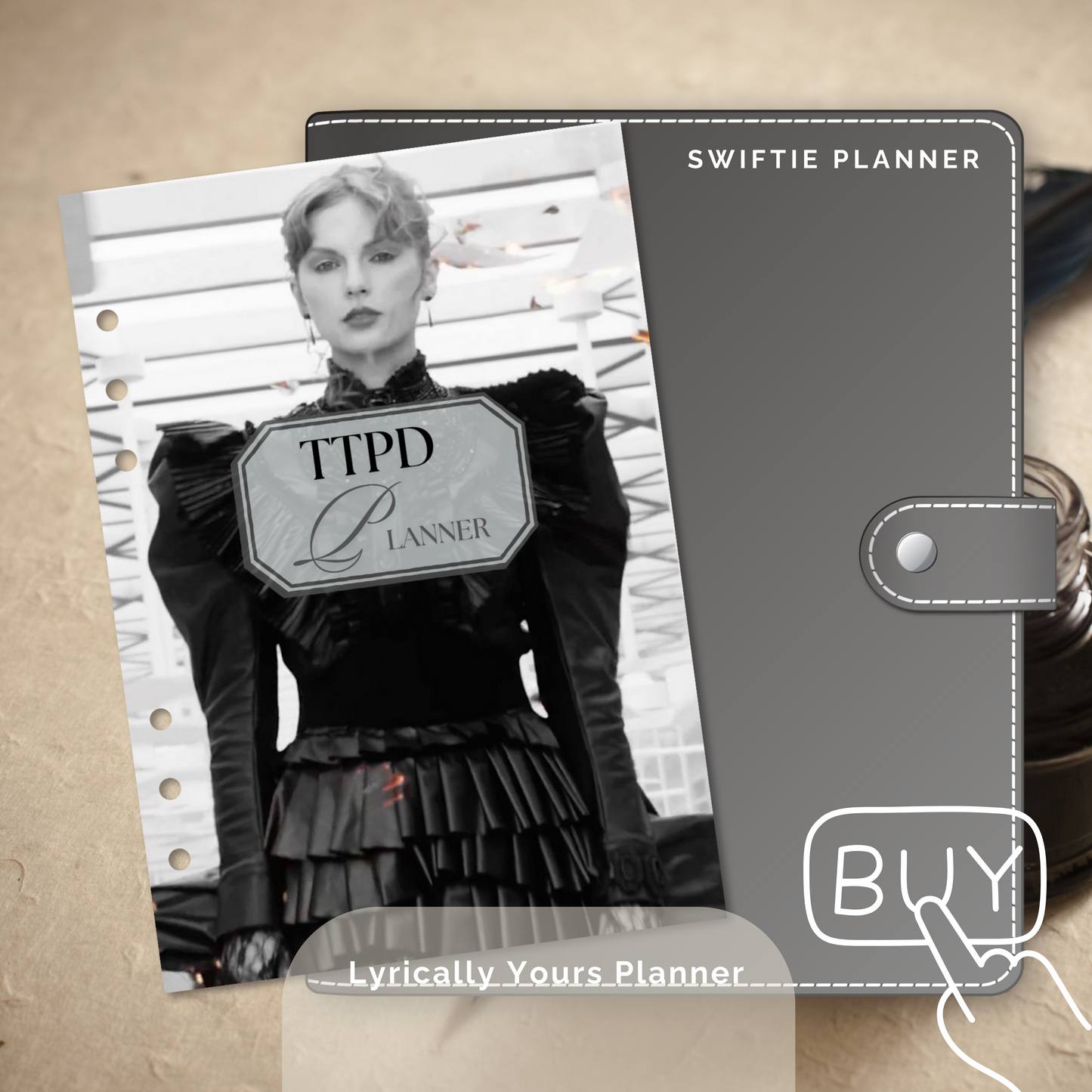 Taylor Swift TTPD Album Planner - Perfect for Swifties and TS Lovers