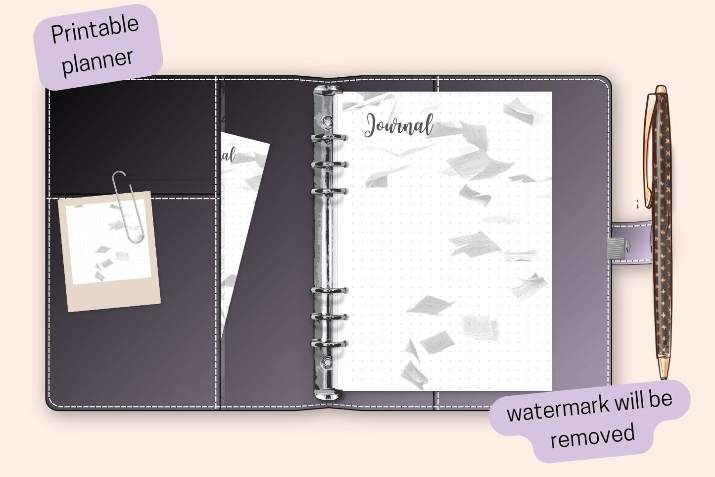 User writing on TTPD Taylor Swift Journal Page with typewriter design, showcasing the layout and features.
