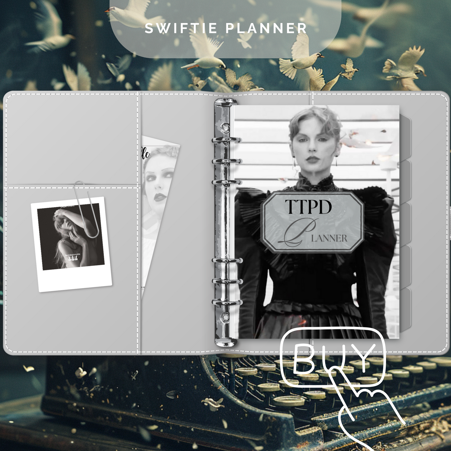 Taylor Swift TTPD Album Planner - Perfect for Swifties and TS Lovers