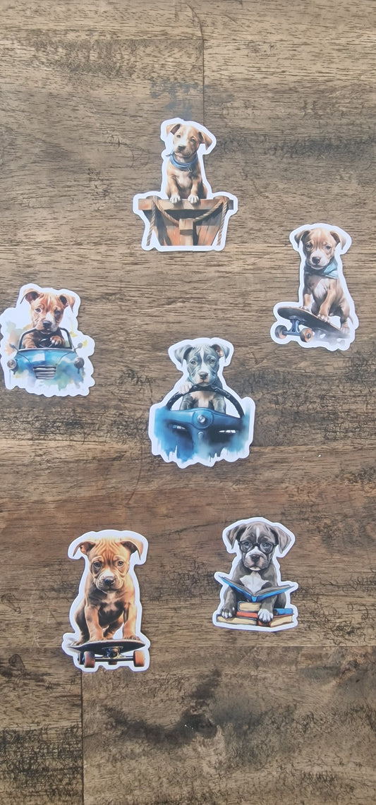 Woof Wonders Sticker Set - 6 Amazing Dog Stickers