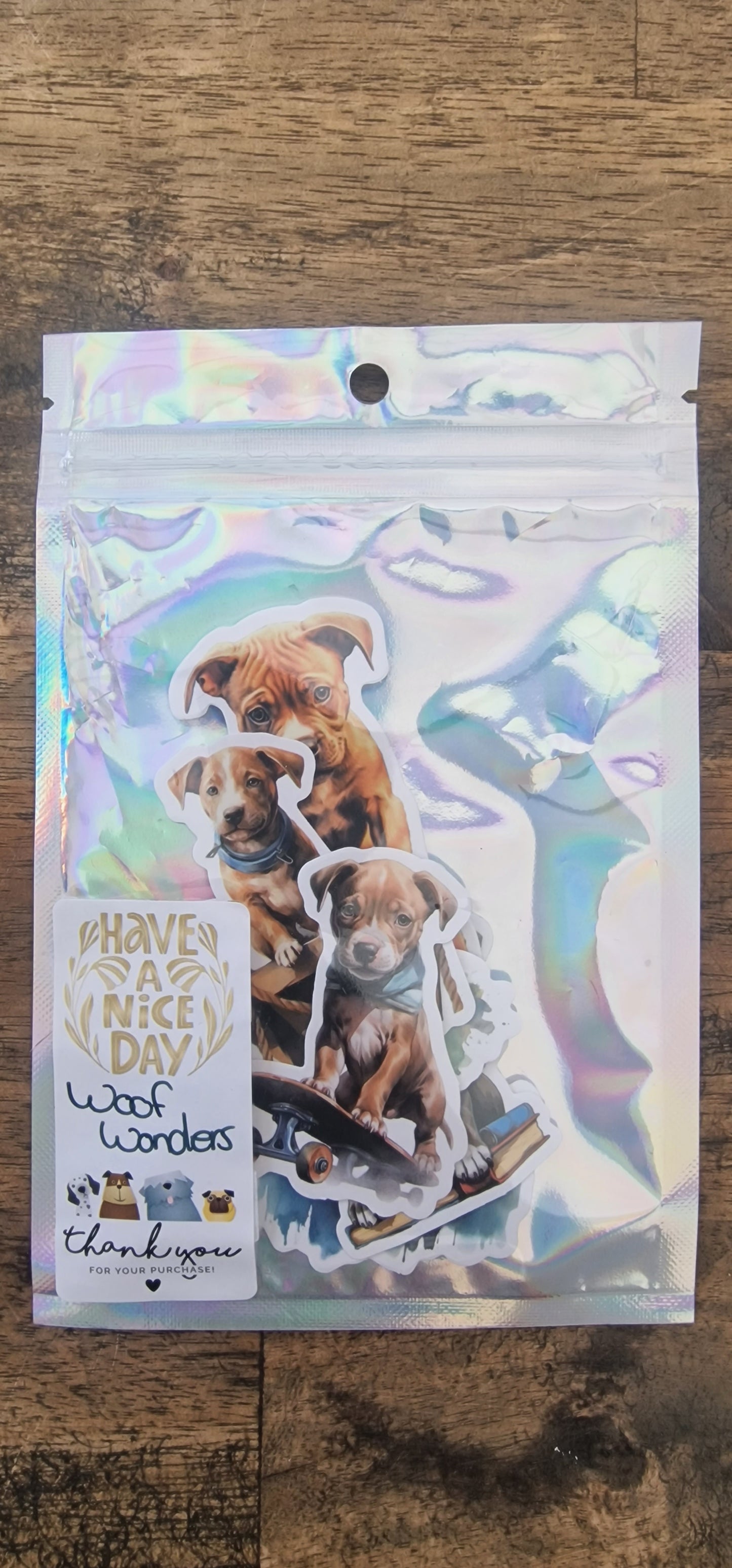 Woof Wonders Sticker Set - 6 Amazing Dog Stickers